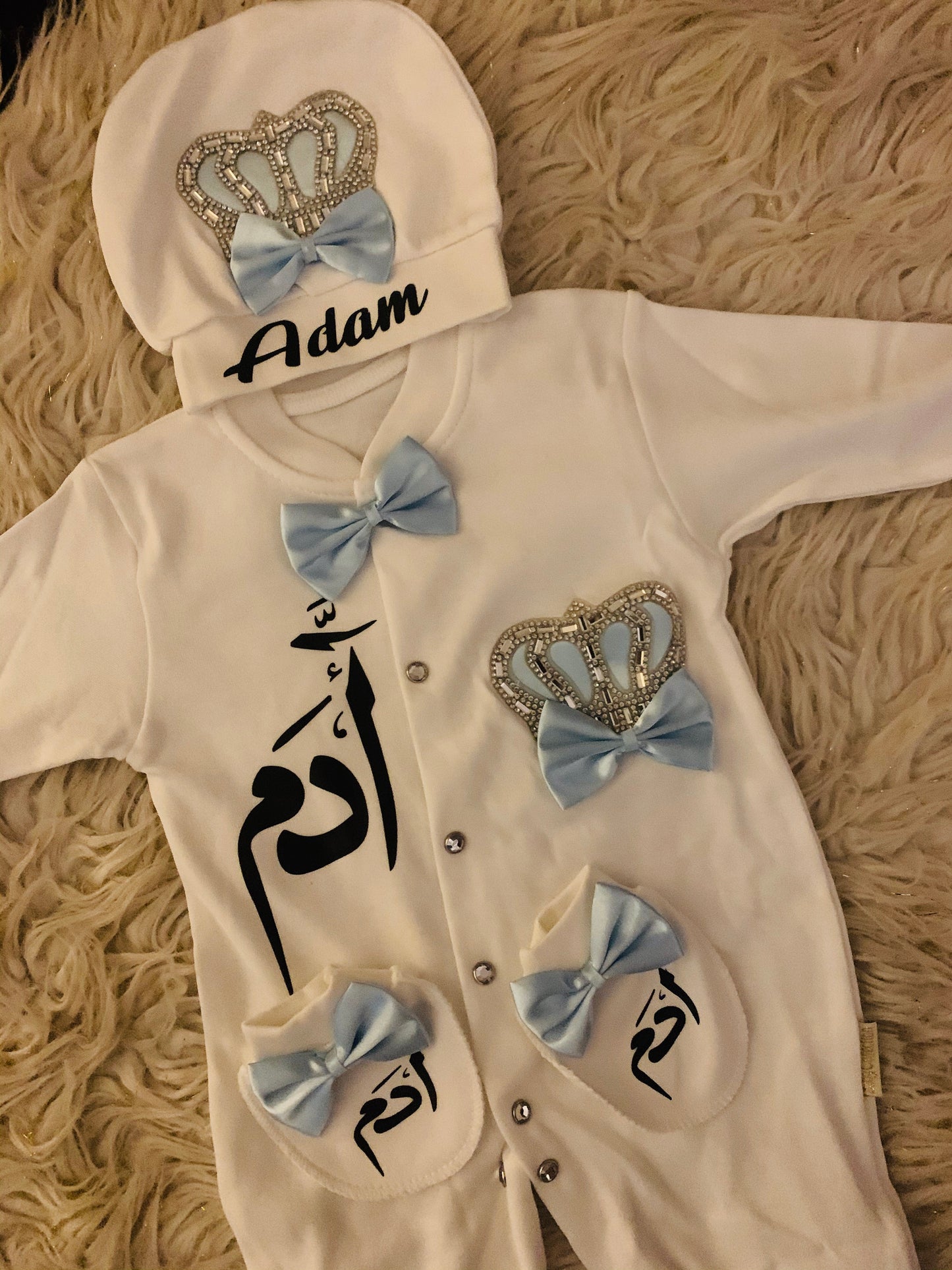 Customize 3 pieces baby set