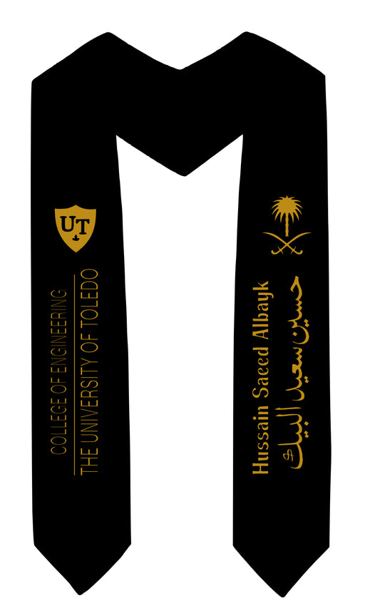Custom Graduation Sash